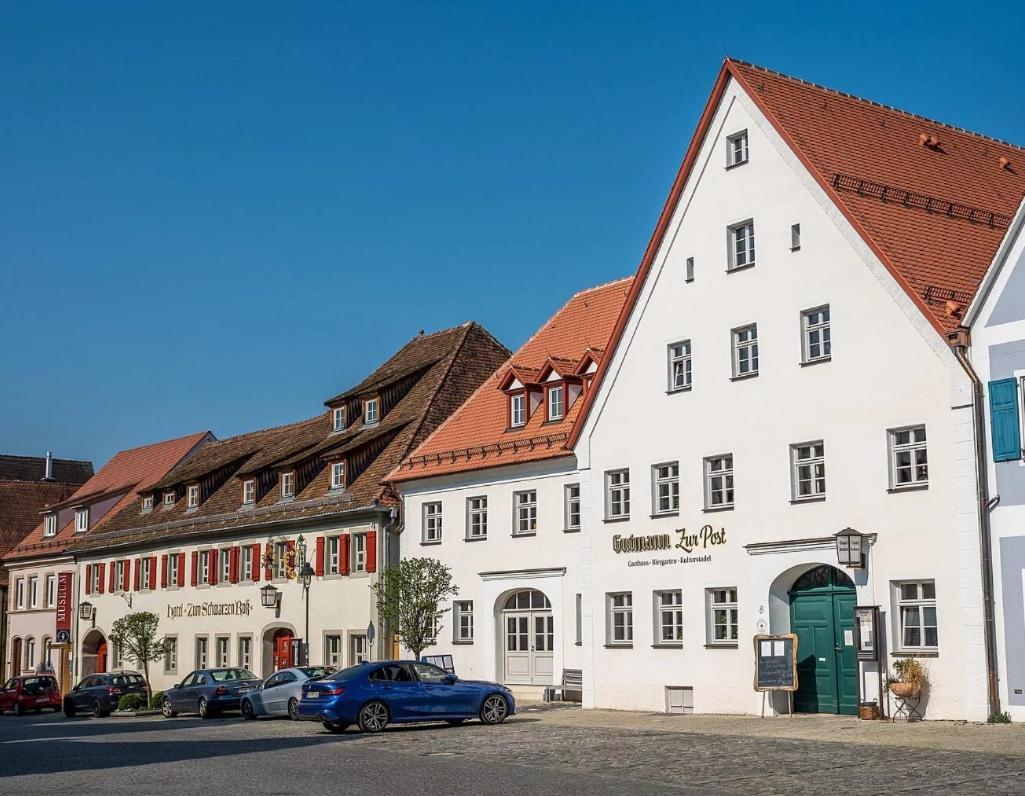 Hotel Zum Schwarzen Ross Und Gutmann Zur Post 힐폴트슈타인 외부 사진
